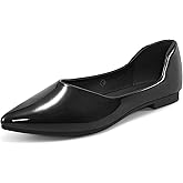 Reimferce Flats for Women Ballets Shoes: Dressy Comfortable 2025 Leather Flat for Wedding - Ladies Dress Work Walking Shoe