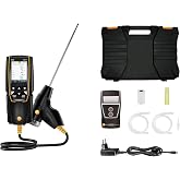testo 310 II Combustion Analyzer HVAC Set with Printer &ndash; Combustion Leak Tester for Temperature, Flue Gas &amp; Pressure &ndash; Natural Gas Leak Detector with Smart App and Probe