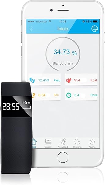 Imperii Electronics TE.03.0088.01 Smart Band, Unisex-Adulto, Negro ...