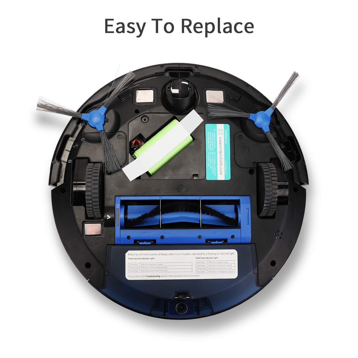 14.4v 2600mAh Li-ion Rechargeable Replacement Battery Compatible with Deebot N79S, RoboVac 11, 11S,11S MAX, 30, 15C, 15T, 12, 35C