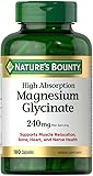 Nature's Bounty High Absorption Magnesium Glycinate