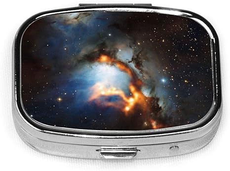 Amazon Co Jp 宇宙柄 ピルケース 薬入れ ケース ミニボックス錠剤 薬箱 密閉 耐湿 長方形 小物入れ 指輪 ネックレス 紐 ネジ 収納ケース ホーム キッチン