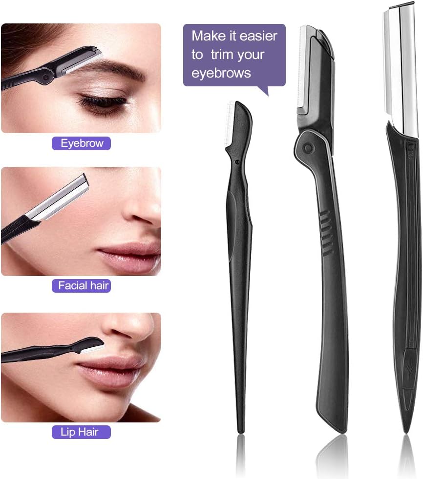 Eyebrow Kit 6 in 1,Eyebrow Scissors, Eyebrow Razor, Eyebrow Brush, Tweezers, Eyebrow Trimmer, Eyebrow Grooming, Eyebrow kits for Women: Home Improvement
