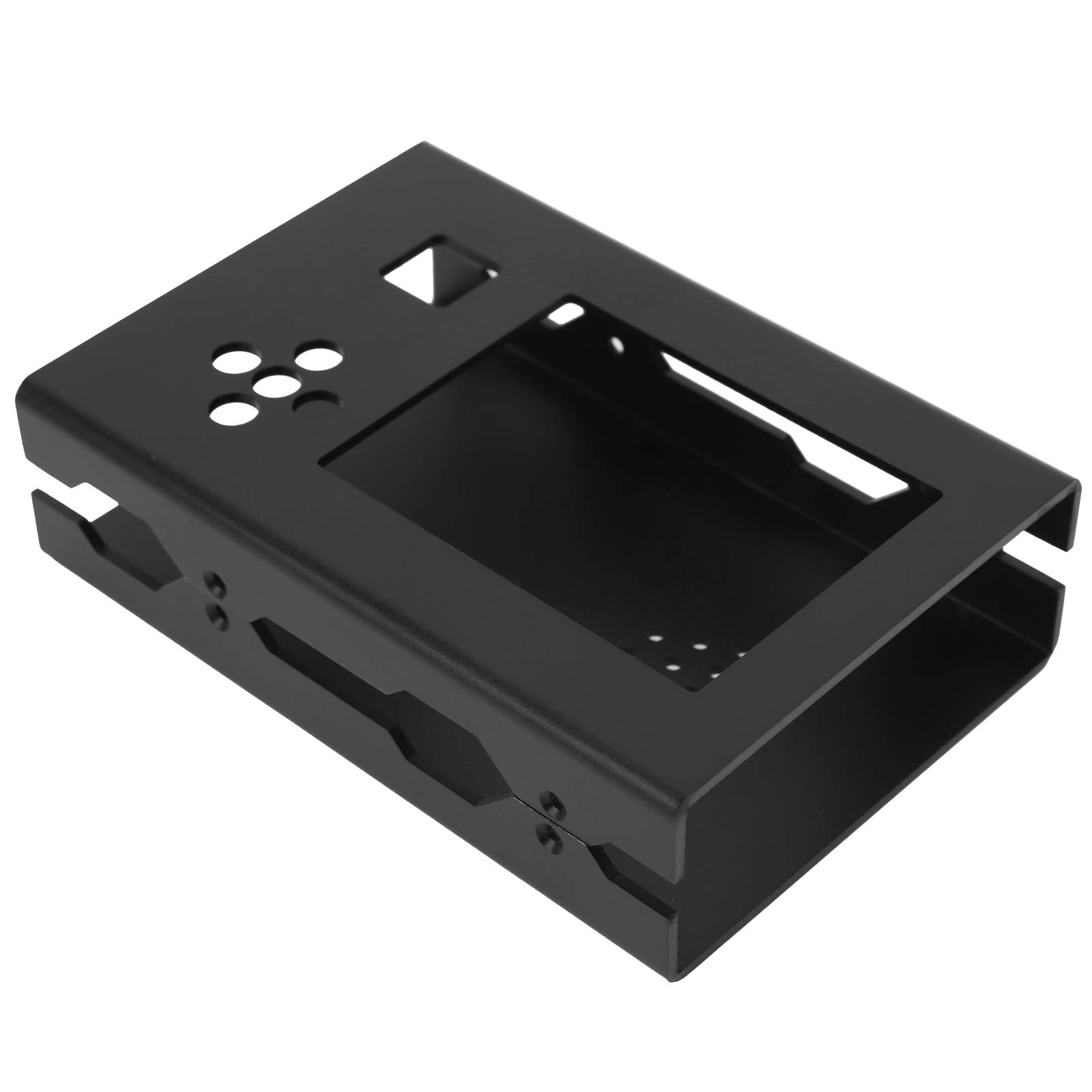 Shanrya Sdr Radio Receiver Case, Aluminium, Black, Compact, Screw-In, Not Water Resistant