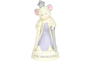 Department 56 Snowbabies “Nutcracker Suite Mouse King” Porcelain, 4.75” Figurine, 4.75 Inches, Multicolor