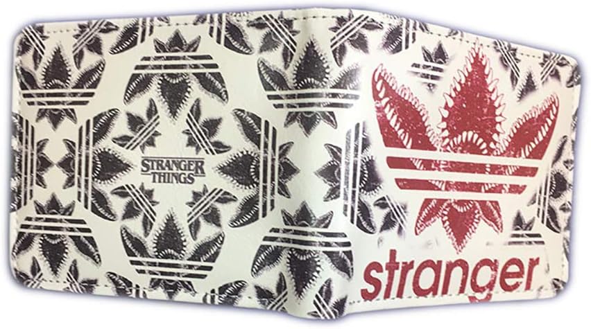 STRANGER THINGS Print Short Bi-fold Wallet Unisex Coin Purse Fashion Boys and Girls Pencil Bags