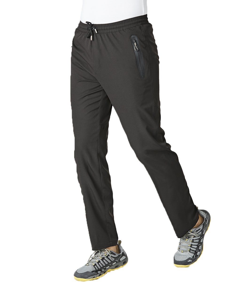 Gopune Men's Summer Lightweight Breathable Casual Hiking Running Pants