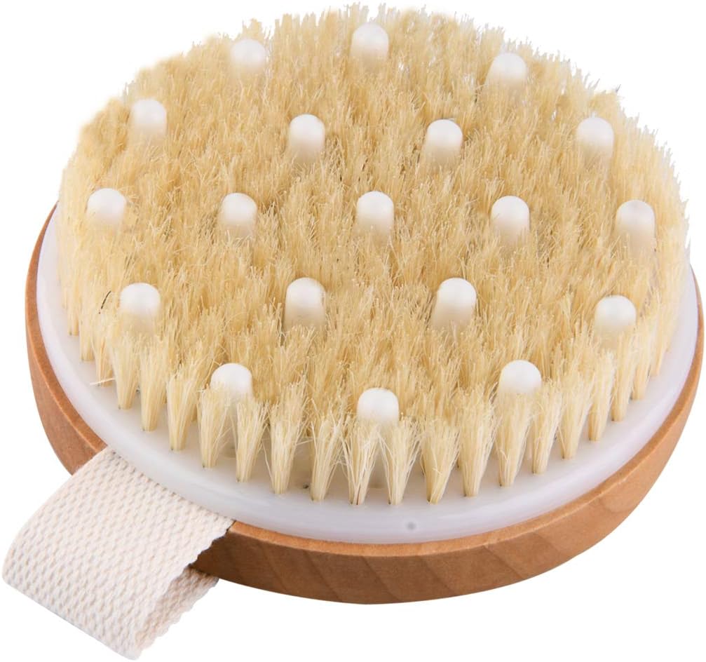 Dry Brushing Body Brush, Physical Exfoliating Scrubber, Lymphatic Drainage Massager Brush, Cellulite Remover Brushes