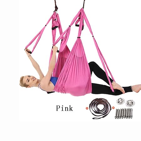 NSC Hamaca Yoga 6 Asas Aerial Yoga Columpio Seda Indoor Anti ...