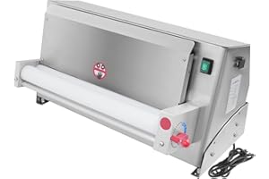 Bokknppo Electric Dough Sheeter Machine Pasta Maker Machine for Icing Pizza Dough Roller Sheeter Automatic Commercial Pizza P