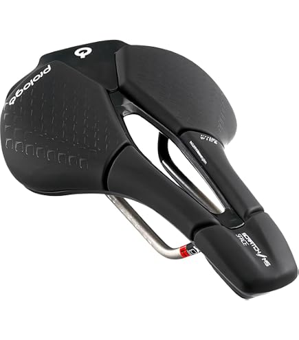 Amazon.com: Prologo Scratch M5 PAS Tirox Road Saddle, 140mm, Black