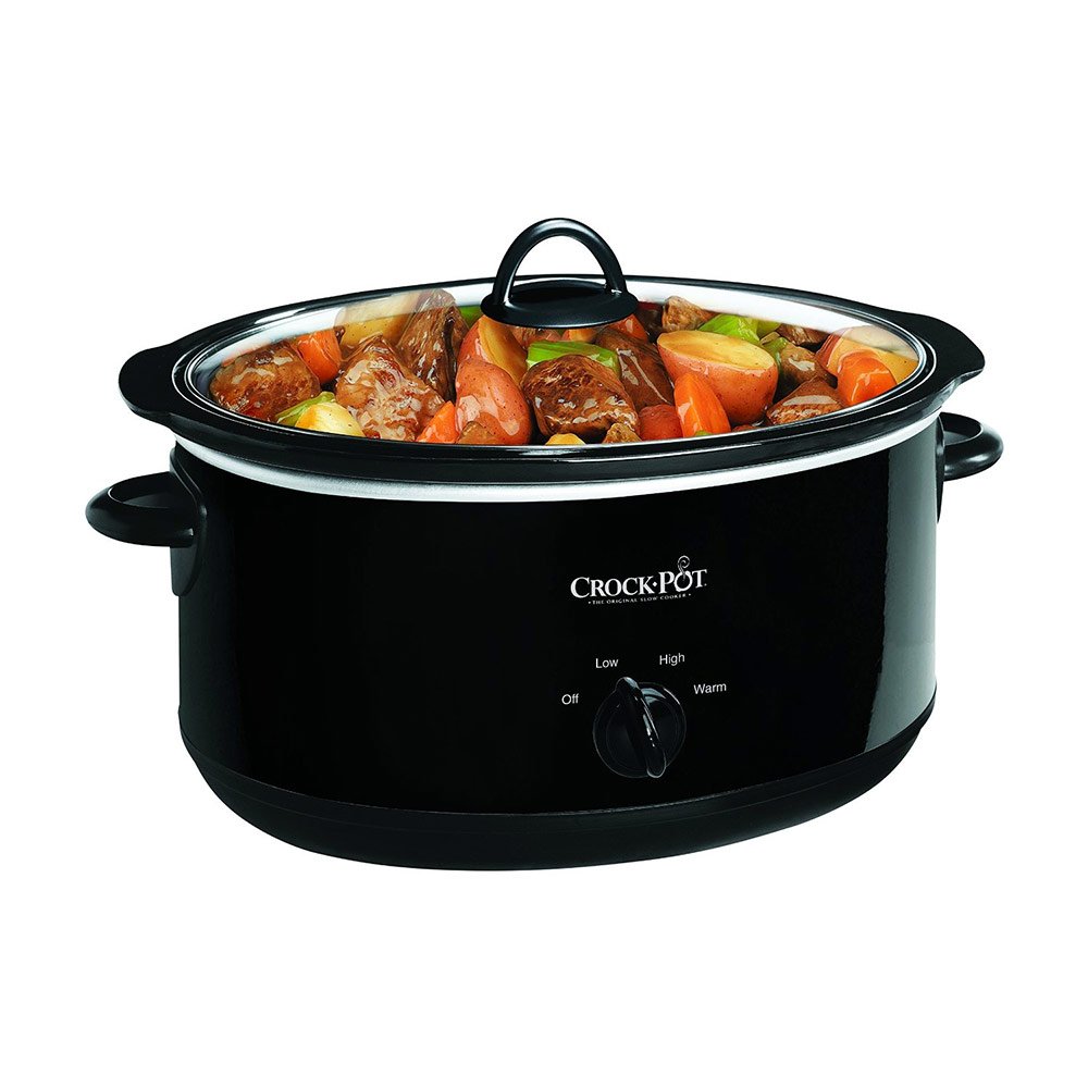 Photo 1 of Crockpot Manual 8-Quart Slow Cooker Black