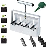 Hand-held Soil Blocker 4x2 Inch Seed Block Makers at a Time Soil Block Maker for Seed Start Garden Soil Potting Soil for Outd