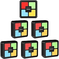Silipull 6 Pcs Light up Memory Game Handheld