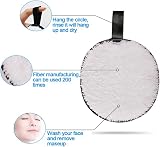 KUKA Reusable Eye Makeup Remover Pads Organic Bamboo Hypoallergenic Gentle view 8