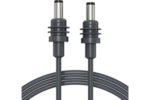 EAZUSE Starlink Mini Cable for Power Charging 6.5ft Short 5521 DC to DC Power Cord 6.5 FT for Starlink Mini Accessories Replacement Power Cable Waterproof