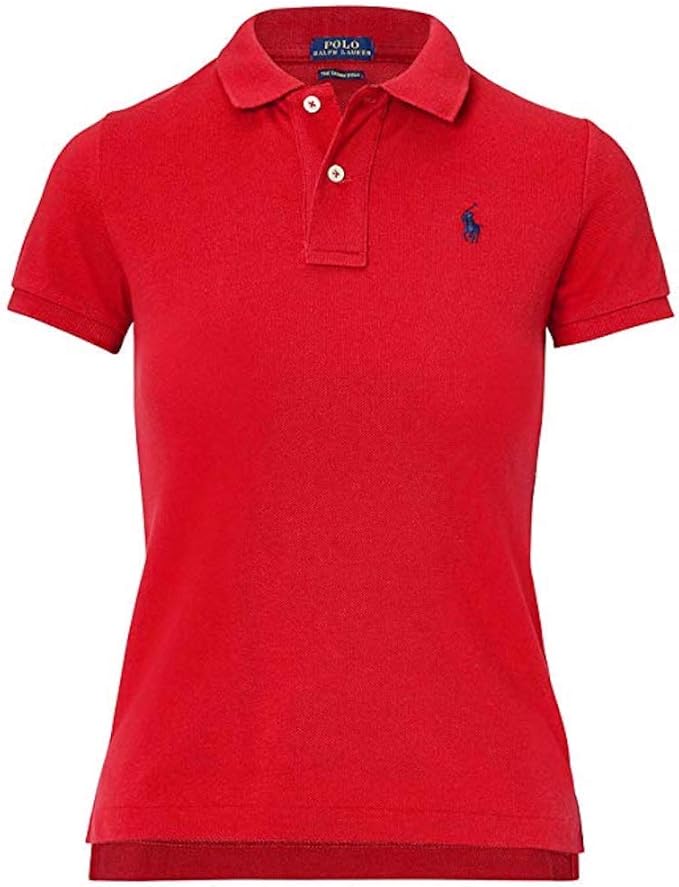 womens red ralph lauren polo shirt