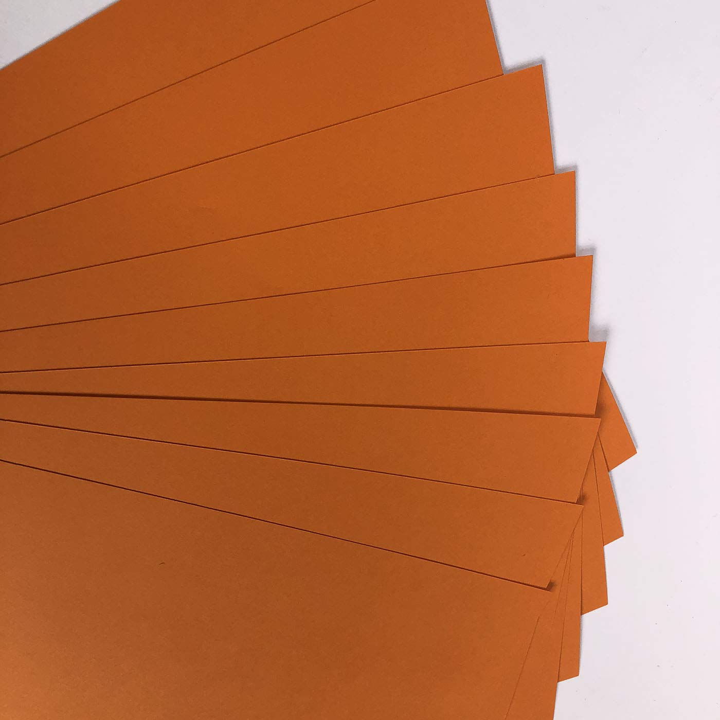 SRA3 Orange Card Coloured Display Card Mounting Craft Card 160gsm 10 Sheets Display Cardstock
