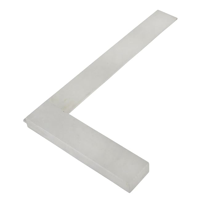 6" (150mm) Engineers Tri Square Set Square Right Angle Straight Edge