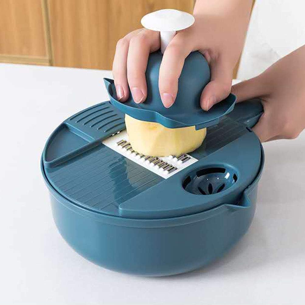 Vegetable Chopper Onion Chopper Dicer - Peeler Food Chopper Salad Chopper Vegetable Cutter Vegetable Spiralizer Multifunctional Mincers (Mincers)