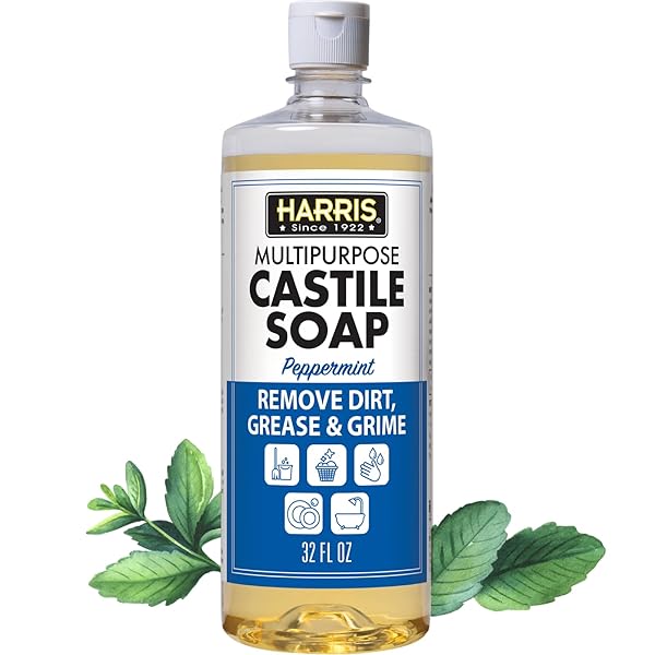 HARRIS MULTI-PURPOSE PURE CASTILE SOAP, MADE WITH OLIVE,...