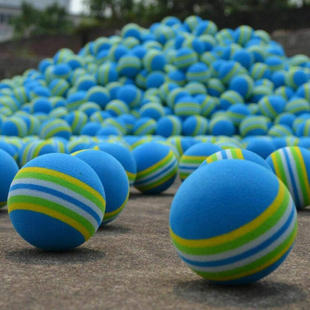 AlvisHa 6/12/20Pcs Golf Swing Training Aids Indoor Practice Sponge Foam Sport Balls
