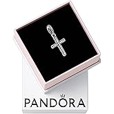 PANDORA Jewelry Sparkling Cross Cubic Zirconia Pendant in Sterling Silver - Comes with Gift Box