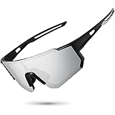 STORYCOAST Polarized Sports Sunglasses for Men Women,Driving Fishing Cycling Mountain Bike Sunglasses UV400 Protection