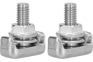 ZDETGU 2pcs Car Battery Terminal TBolts Stainless Steel Replacement for 19116852