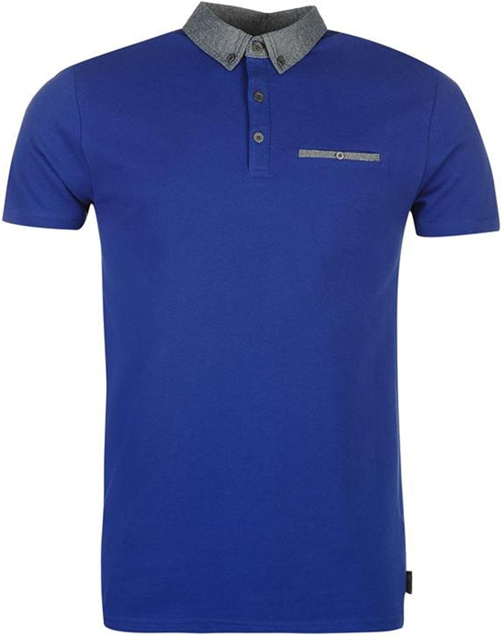 Amazon メンズスマートカジュアルデニムコントラストポロシャツトップ ポロシャツ 通販
