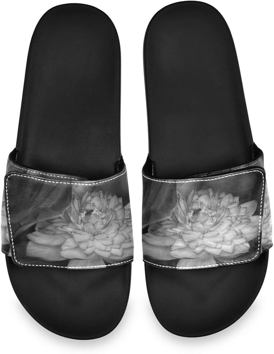 white bedroom slippers