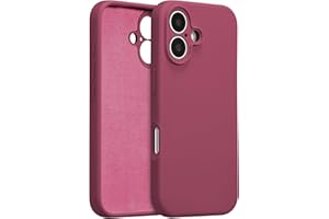 UCASONG for iPhone 16 Case Silicone,with [Full Camera Protection][Soft Anti-Scratch Microfiber Lining],Liquid Silicone Ultra 