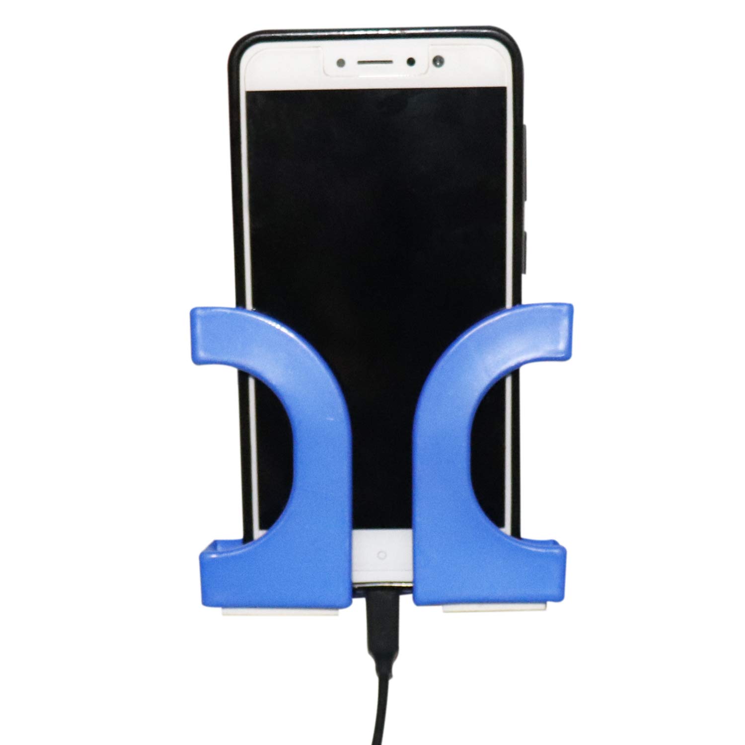 Wall Mounted Mobile Charging Stand (Blue) Amazon.in Electronics