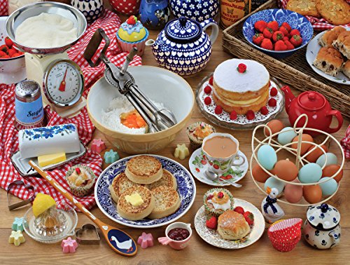 White Mountain Puzzles Baking - 300 Piece Jigsaw Puzzle