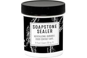 Real Milk Paint, Sealer for Concrete, Granite, Counter Tops, Marble, Slate, Soapstone, and Soapstone Sealer, 8 oz