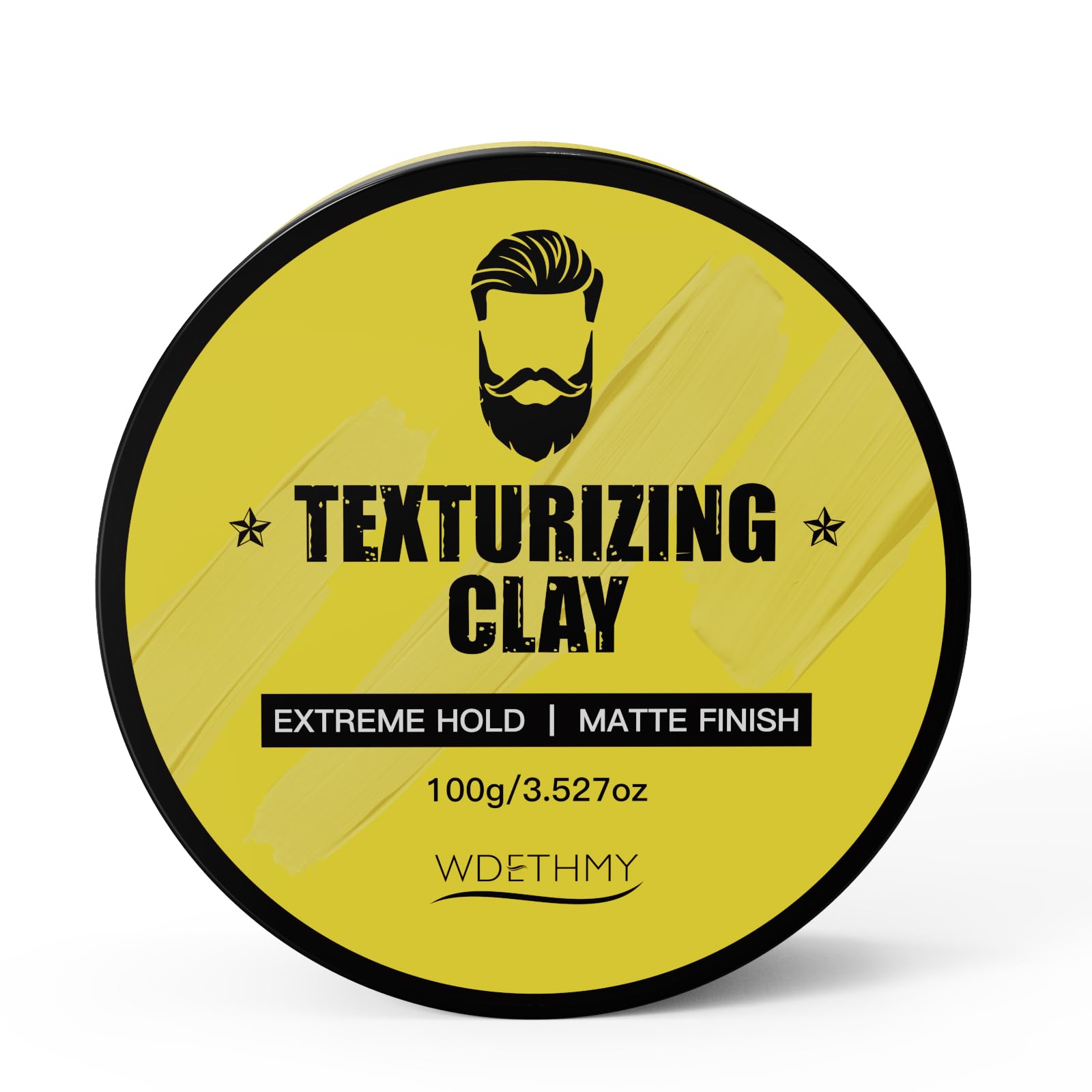 Photo 1 of Hair Clay For Men, High Hold & Low Shine Men's Matte Clay, Long-lasting Hold and Easy Wash Hair Styling Cream, No-greasy Formula, Add Volume & Texture Hair Styling Products