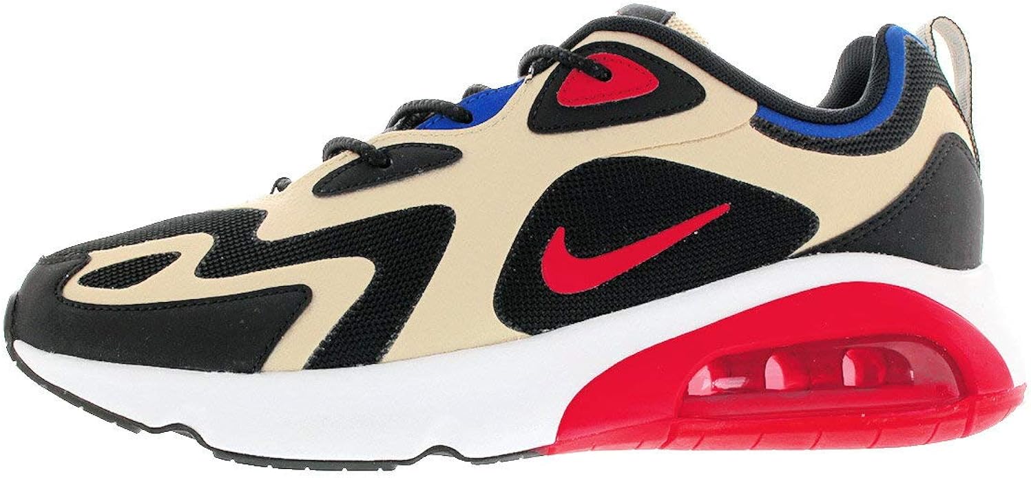air max 200 team gold university red black