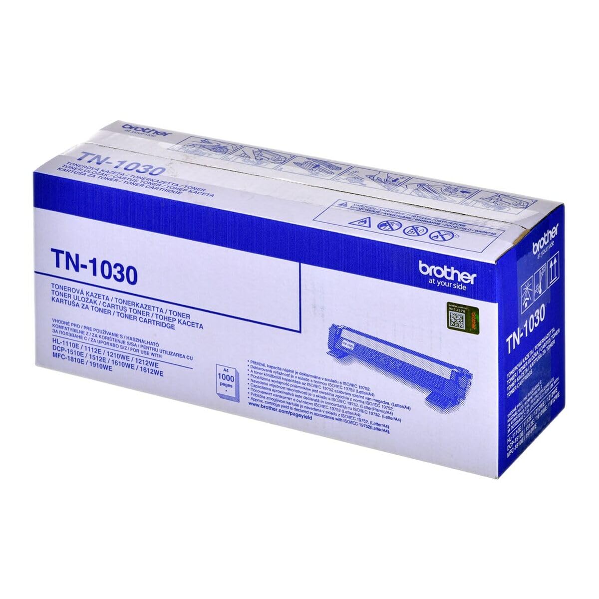 Toner Brother TN-1030BK - 1000 Pages (Noir)
