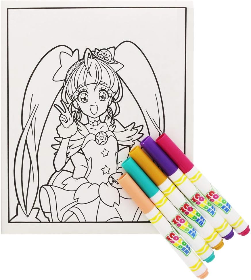 Amazon スター トゥインクルプリキュア Newうきうきぬりえカラーワンダー ぬりえ おもちゃ