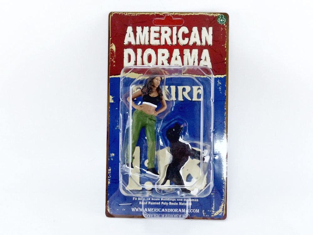 American Diorama - Collectible Model Car, 76276, Black/Green