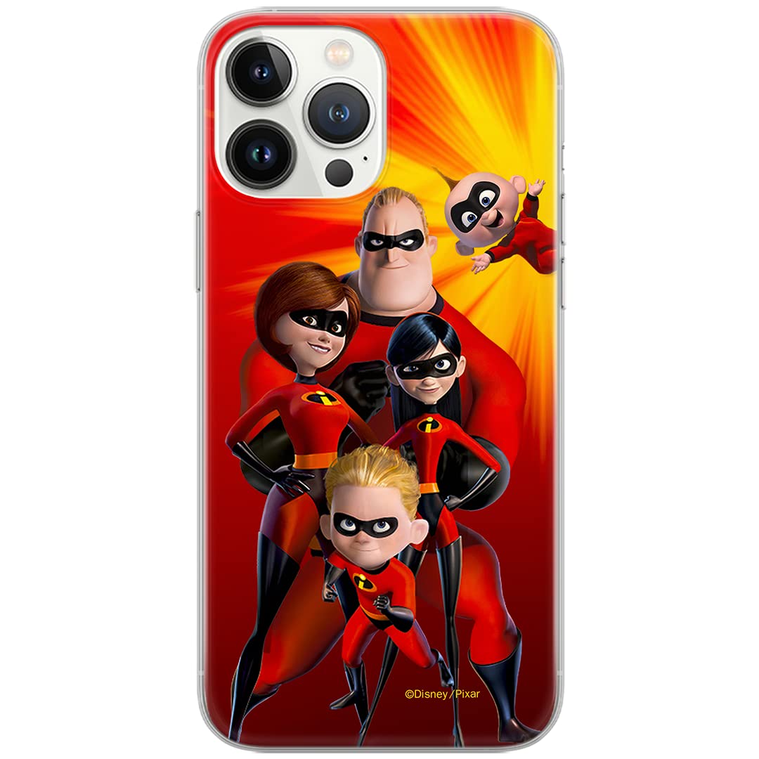 ERT GROUP mobile phone case for iPhone 13 PRO original and officially licensed Disney pattern Incredibles 001 optimally adapted to the shape of the mobile phone, case made of TPU