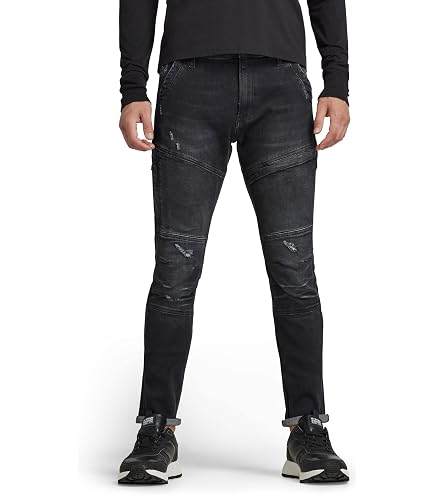 G-STAR Raw - Mens Airblaze 3D Skinny Jeans, Color Pitch Black