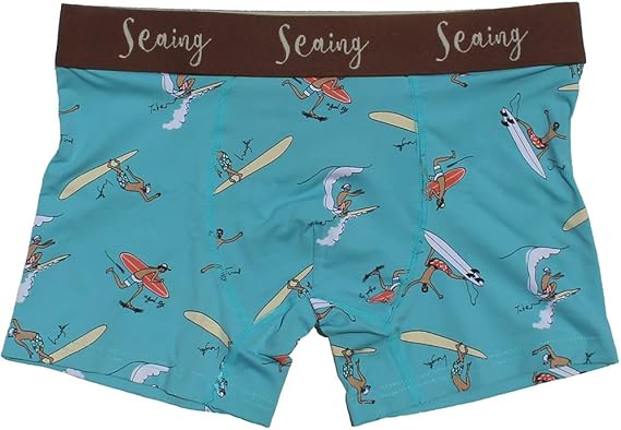 Amazon Seaing シーング ボクサーパンツ ブリーフ ナイロン 誕生日 プレゼント ギフト ラッピング 無料 彼氏 父 男性 速乾 父の日 Anapau アナパウ姉妹ブランド 下着 メンズ レディース ボクサー 通販