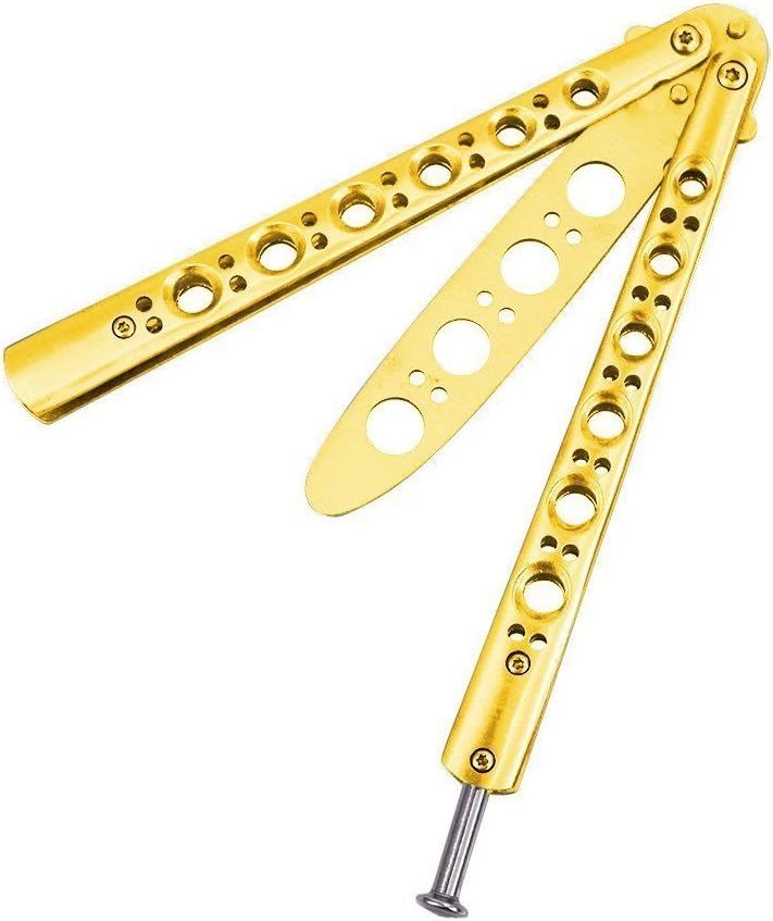 Butterfly Training Knife，Training Knifes Blade Tool - NOT REAL - NO SHARP