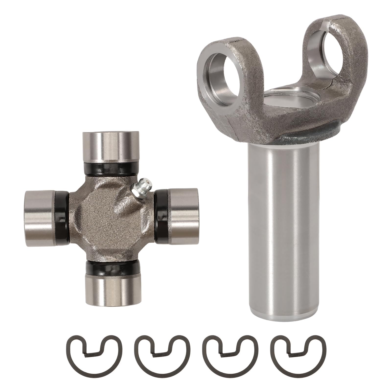 Photo 1 of 2-3-6081X Transmission Slip Yoke with 5-153X U-Joint Kit Fit for Turbo 350 TH350 700R4 1310 Series 26/27 Spines 2-3-6081X 5-153X