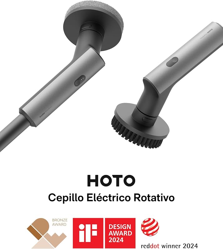 Cepillo Electrico Limpieza Hogar, 6 Cepillos Reemplazables