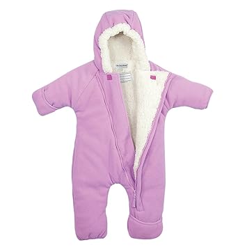 fleece baby bunting suit
