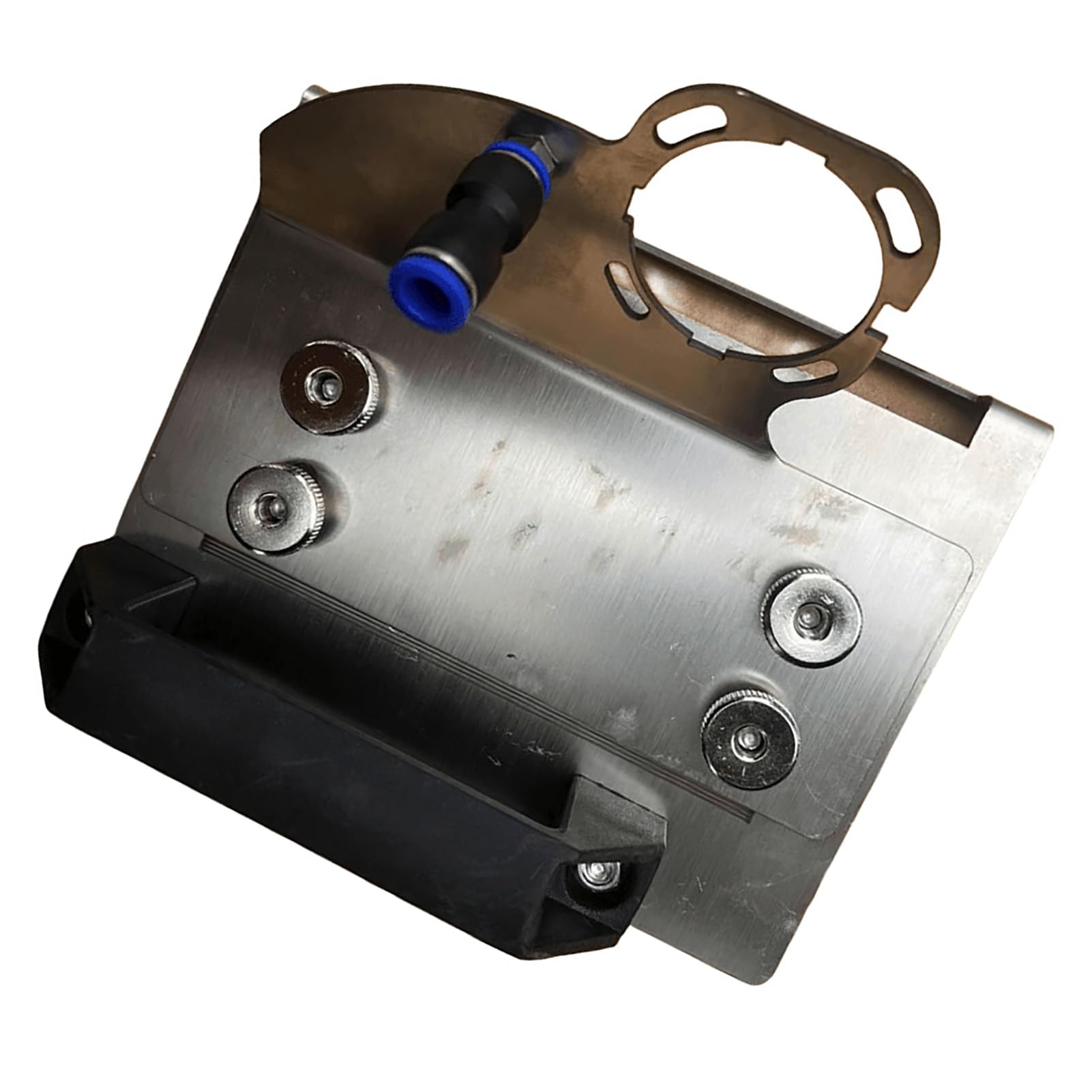 Tile Chamfer Cutter 45 Degree Angle Grinder Stand for Ceramic Chamfering, Heavy Duty Steel Bracket for Angle Grinders