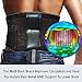 Medi-Back Brace with Integrated Thermal Action - Lumbar Support Belt for Instant Lower Back Pain Relief!