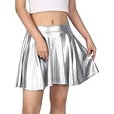 HDE Women's Casual Fashion Flared Pleated A-Line Circle Skater Skirt